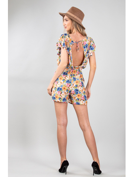 Salopeta Dama Floralya One Alb