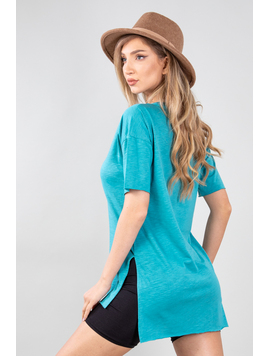 Tricou Dama SimpleNorth Bleu