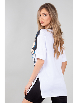Tricou Dama Meekery Alb