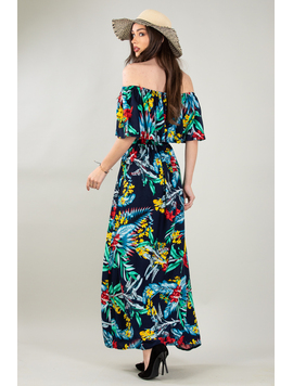 Rochie Dama Lunga RoyalFlower Seven Bleumarin