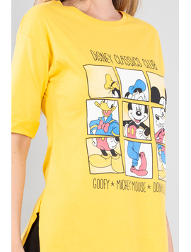 Tricou Dama Leilani Galben