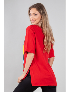 Tricou Dama Mckay Rosu