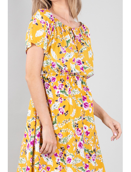 Rochie Dama Dalinda Galben