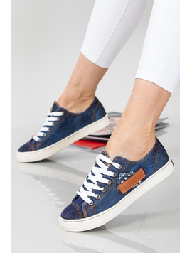 Tenisi Dama DenimPatcher Bleumarin