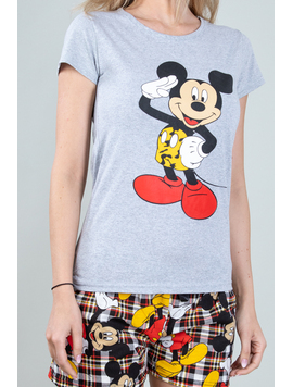 Pijama Dama Prentice Gri