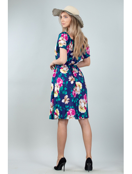 Rochie Dama Dalinda Tens Bleumarin