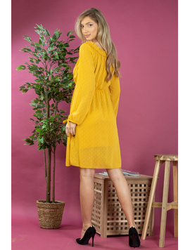 Rochie Dama Korey Mustar
