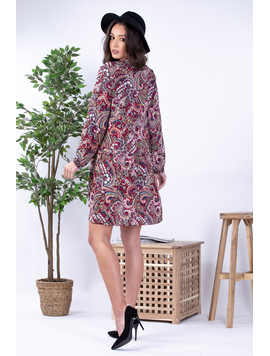 Rochie Dama Stone Grena