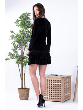 Rochie Dama Villegas Negru