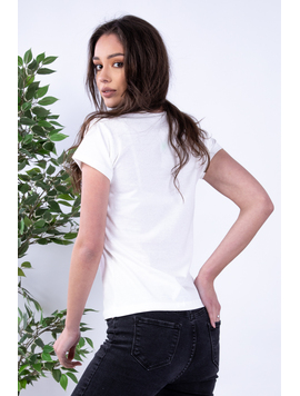Tricou Dama OwlTrend Alb