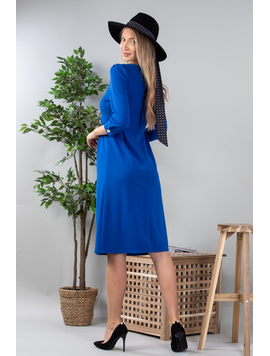 Rochie Dama Midi Rohan Albastru