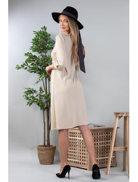 Rochie Dama Midi Rohan Bej