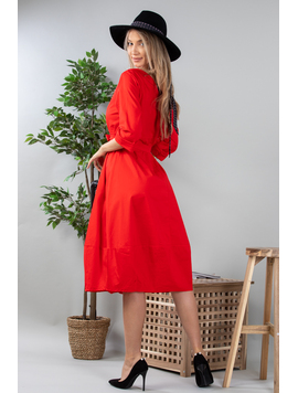 Rochie Dama Buxton Rosu