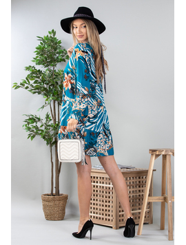 Rochie Dama Hooper Albastru