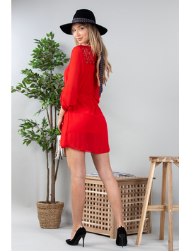 Rochie Dama Crossley Rosu