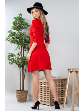 Rochie Dama Gentry Rosu