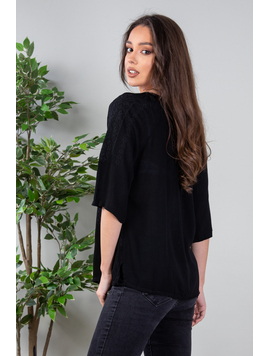Ie Dama Louettesse Negru