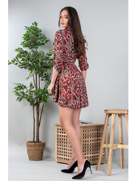 Rochie Dama Leonedra Rosu