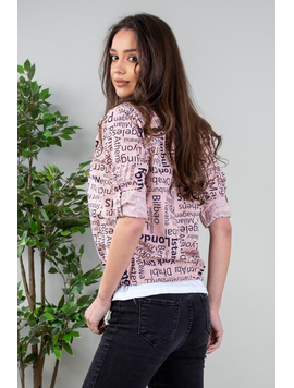 Set Doua Piese Dama Dama Kamila Roz Fanat