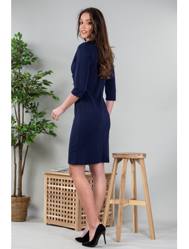 Rochie Dama Ratliff Bleumarin