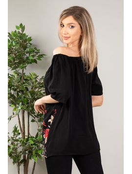 Bluza Dama Maxi Pitts Negru