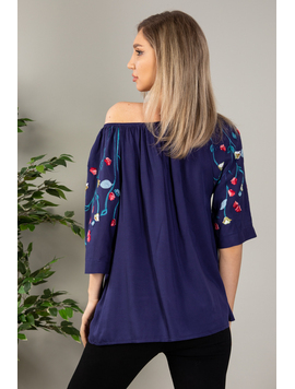 Bluza Dama Maxi Griffin Bleumarin