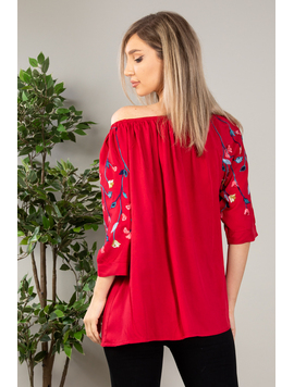 Bluza Dama Maxi Griffin Rosu