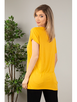 Tricou Dama Bannister Mustar