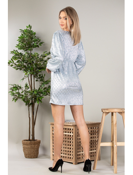 Rochie Dama Beysha Argintiu
