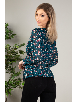 Bluza Dama Tessalonique Turcoaz