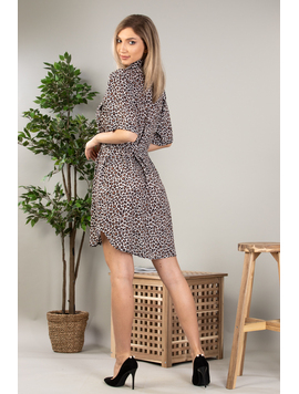 Rochie Dama Nugera Bej