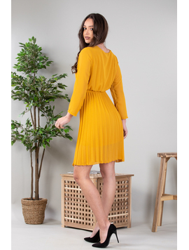 Rochie Dama Grimes Mustar
