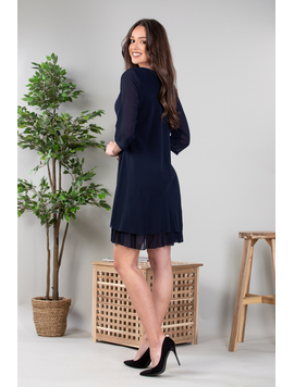 Rochie Dama Estrada Bleumarin