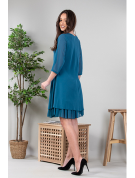 Rochie Dama Estrada Turcoaz
