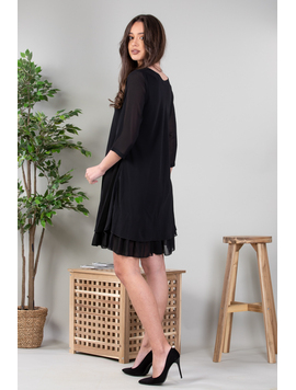 Rochie Dama Estrada Negru