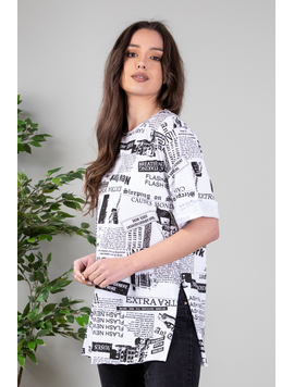 Tricou Dama Reyess Alb