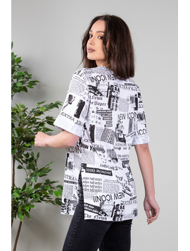 Tricou Dama Reyess Alb