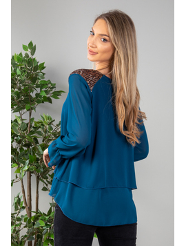 Bluza Dama Blessing Bleu Inchis