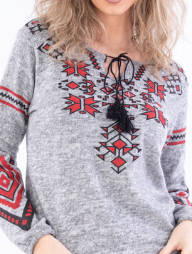 Bluza Dama Tiffany Gri