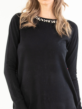 Pulover Dama Joetta Negru