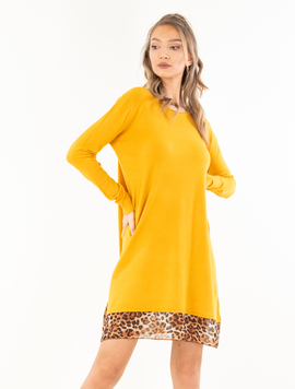 Rochie Dama Myra Galben