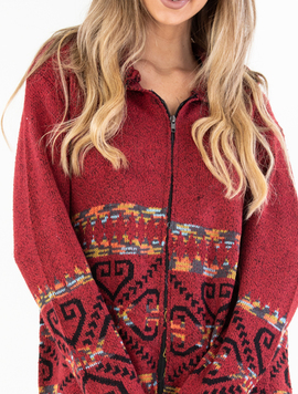 Cardigan Dama Neely Grena