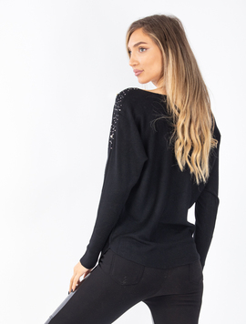 Pulover Dama Kalie Negru