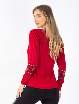 Pulover Dama Viviette Tenss Rosu