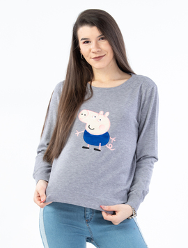 Pulover Dama Ashlynn Gri