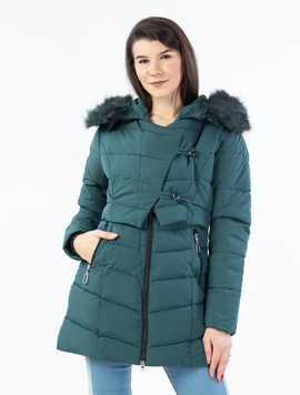 Geaca Dama Maxi Ursella Verde