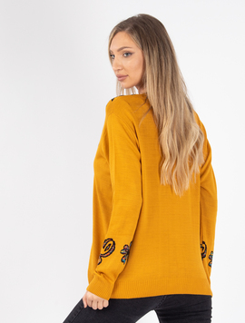 Pulover Dama Viviette One Mustar