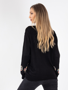 Pulover Dama Viviette One Negru