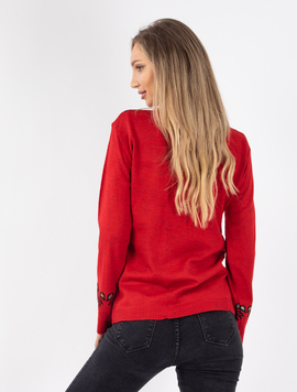Pulover Dama Viviette Four Grena