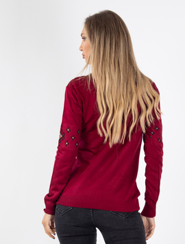 Pulover Dama Viviette Six Grena